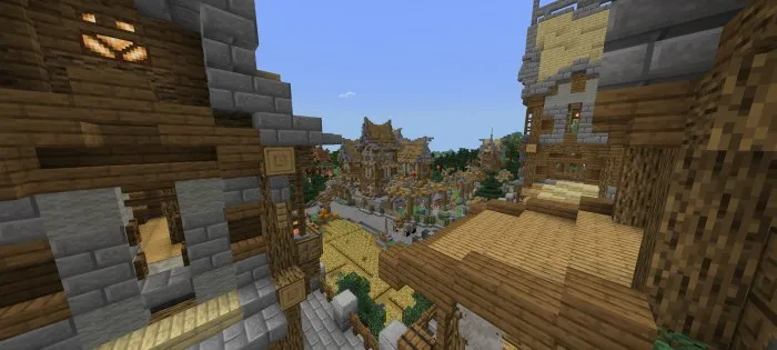 Yevropa shahri — Minecraft xarita, rasm 2