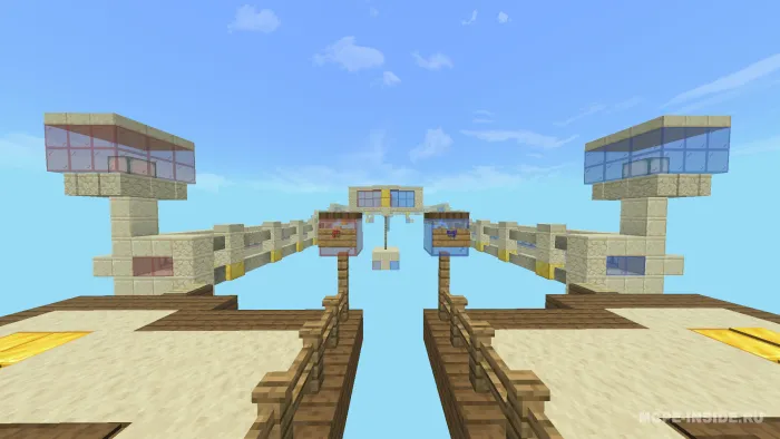 Qizil VS Ko'k — Minecraft xarita, rasm 1