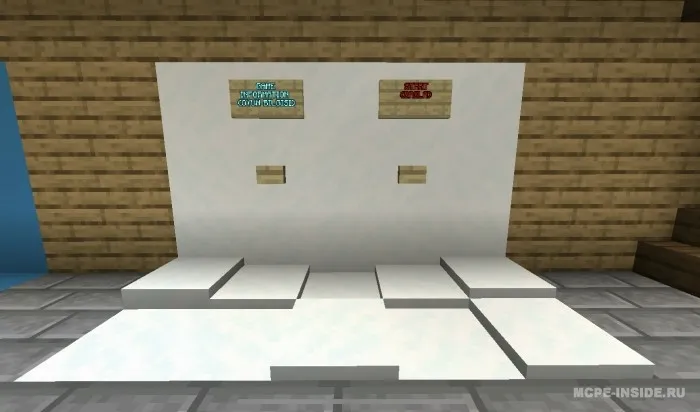 Qor to'plari va qorbobolar — Minecraft xarita, rasm 2