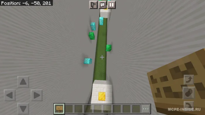 Effektli parkur — Minecraft xarita, rasm 2