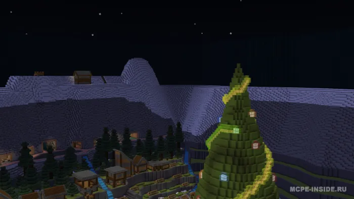 Yangi yil qishlog'i — Minecraft xarita, rasm 3