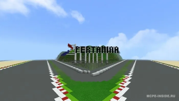Mandalika xalqaro trassasi — Minecraft xarita, rasm 3