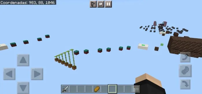 Klassik parkur — Minecraft xarita, rasm 2