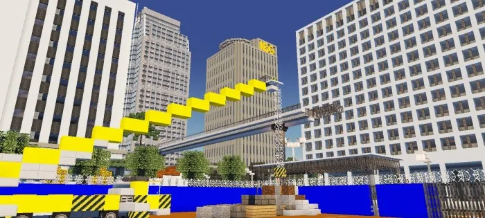 Yangi Clark City — Minecraft xarita, rasm 1