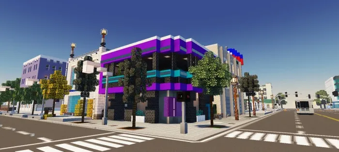 Yangi Clark City — Minecraft xarita, rasm 3