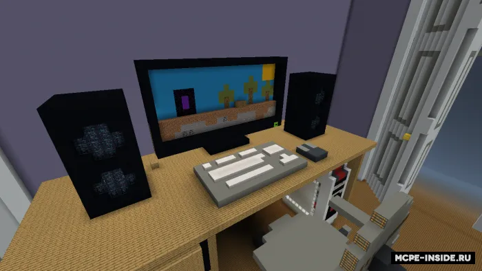 Yotoqxonada yashirinmachoq — Minecraft xarita, rasm 2