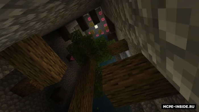 Binafsha parkur — Minecraft xarita, rasm 2