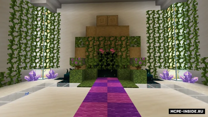 Binafsha parkur — Minecraft xarita, rasm 3