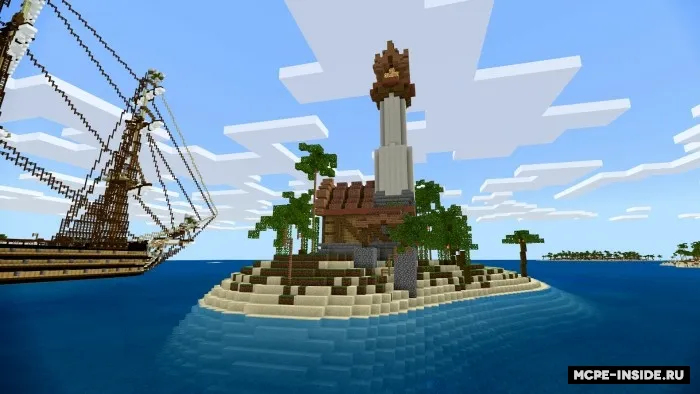 Tropik omon qolish — Minecraft xarita, rasm 2