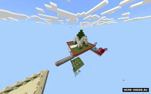 Sotib olish va sotish bilan Skyblock