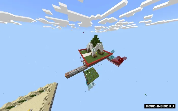 Sotib olish va sotish bilan Skyblock — Minecraft xarita, rasm 1