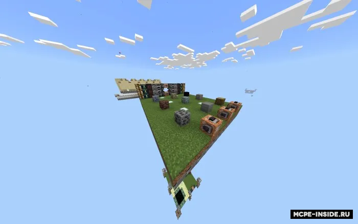 Sotib olish va sotish bilan Skyblock — Minecraft xarita, rasm 3