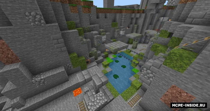 Daradagi parkur — Minecraft xarita, rasm 2