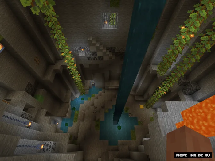 Sarguzashtli parkur — Minecraft xarita, rasm 1
