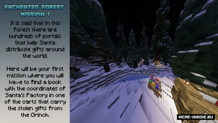 Rojdestvoni Grinchdan qutqaring! — Minecraft xarita, rasm 2