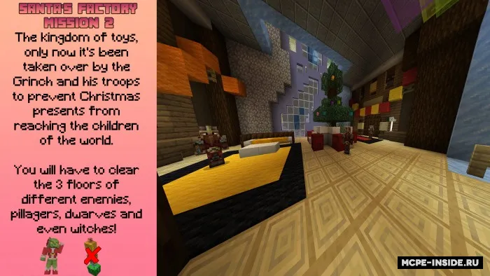 Rojdestvoni Grinchdan qutqaring! — Minecraft xarita, rasm 4