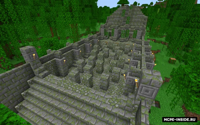 Yo'qolgan ibodatxonadan qochish — Minecraft xarita, rasm 1