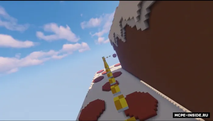 Katta tort bo'ylab parkur — Minecraft xarita, rasm 3