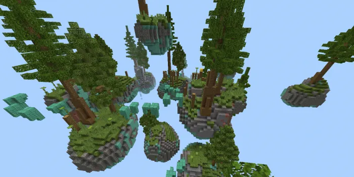 Dunyolar bo'ylab parkur — Minecraft xarita, rasm 3