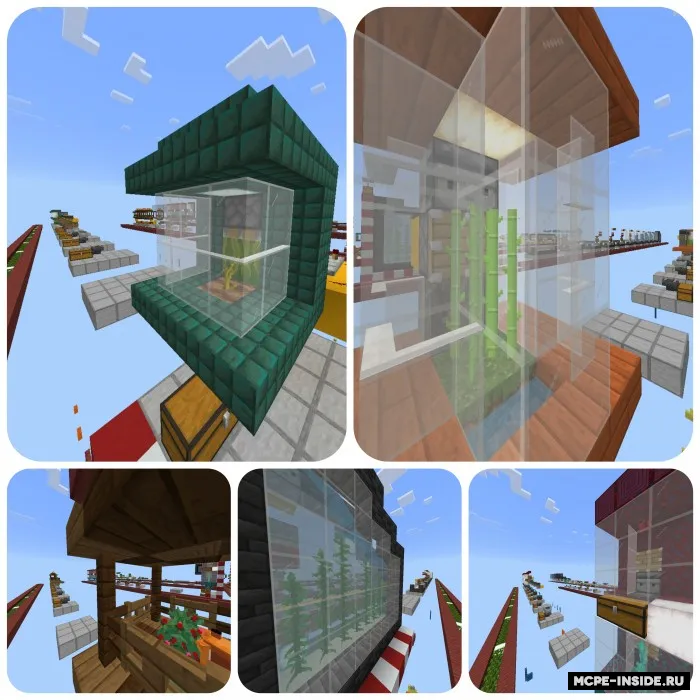 10 ta avtomatik ferma — Minecraft xarita, rasm 2