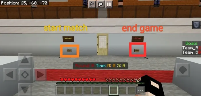 Futbol 2022 — Minecraft xarita, rasm 1
