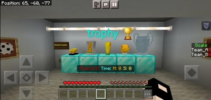 Futbol 2022 — Minecraft xarita, rasm 2