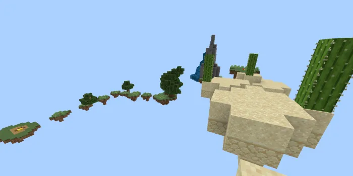 Yuqoriga sakrash! — Minecraft xarita, rasm 3