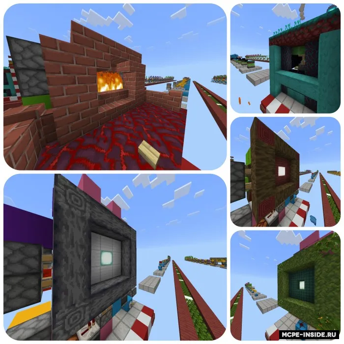 10 ta porshenli eshik g'oyasi — Minecraft xarita, rasm 3
