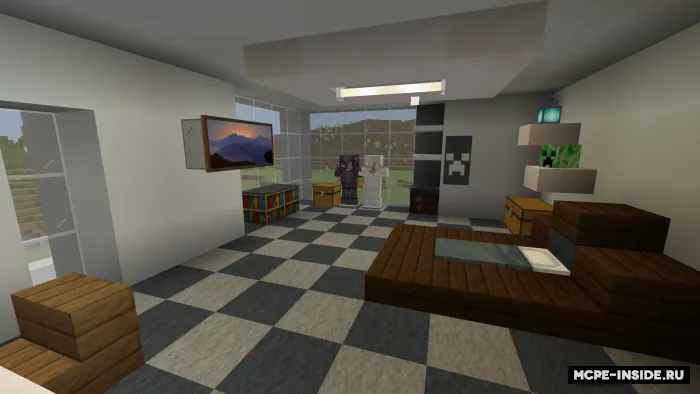 Xavfsiz uy — Minecraft xarita, rasm 4