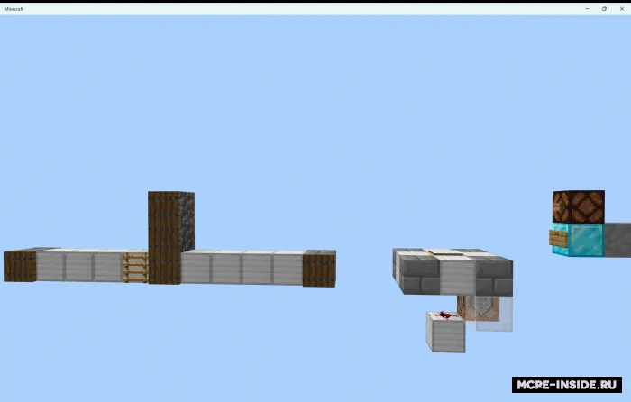 Oson va qiyin parkur — Minecraft xarita, rasm 1