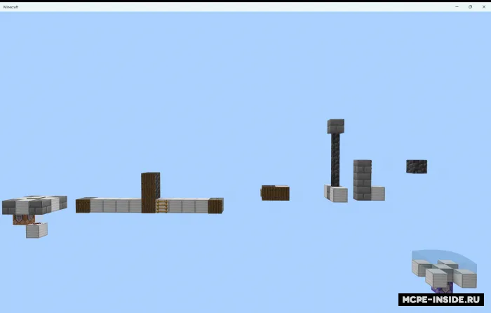 Oson va qiyin parkur — Minecraft xarita, rasm 4