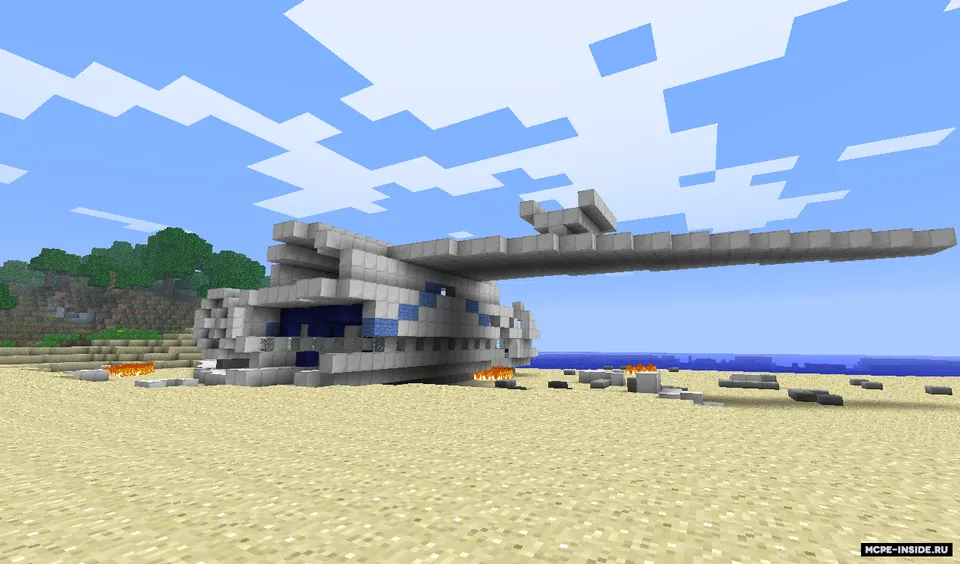 LOST-Badrock — Minecraft xarita, rasm 2