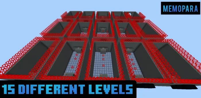 Xotira parkuri — Minecraft xarita, rasm 2