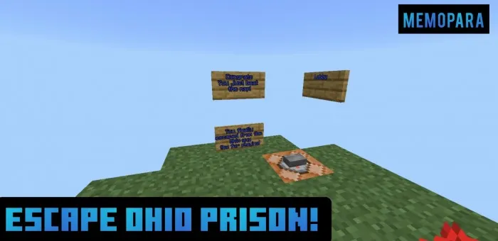 Xotira parkuri — Minecraft xarita, rasm 4