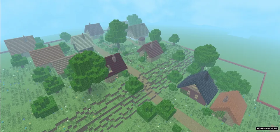 Prostokvashino 0.0.1 — Minecraft xarita, rasm 1