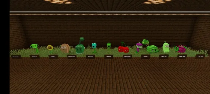 Plants vs Zombies — Minecraft xarita, rasm 2