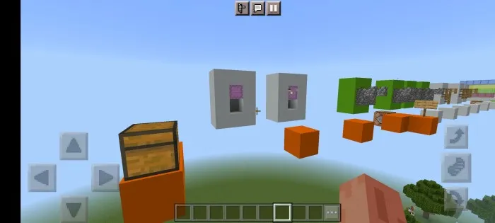 Moblar bilan parkur — Minecraft xarita, rasm 4