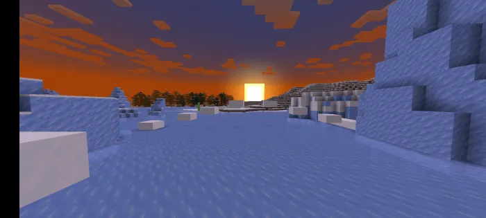 Qish mavzusidagi parkur — Minecraft xarita, rasm 4