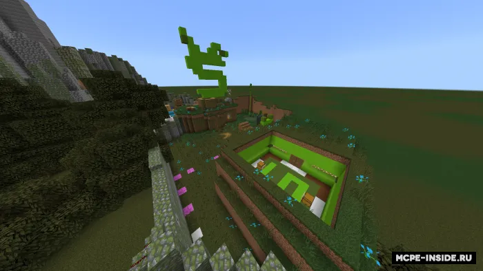 Shrek sarguzashtlari — Minecraft xarita, rasm 1