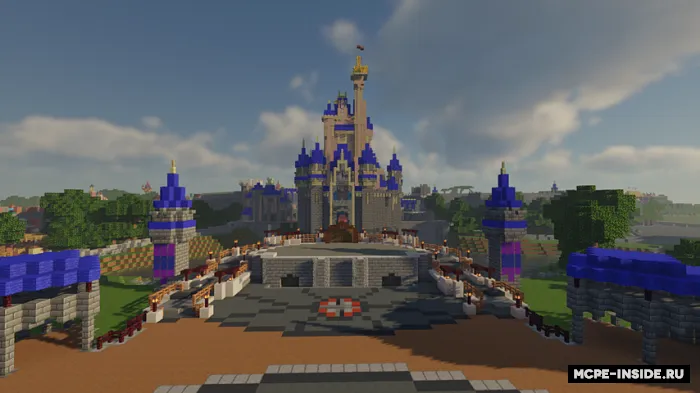 Walt Disney World 2022 — Minecraft xarita, rasm 1