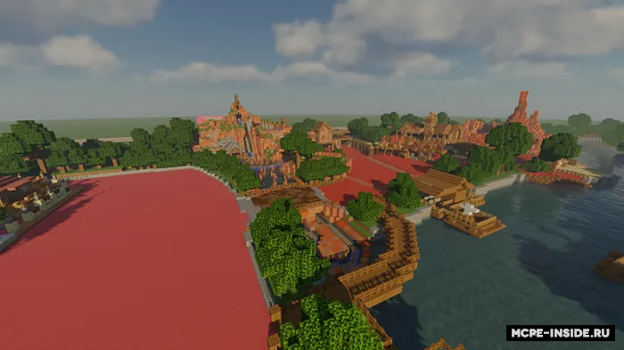 Walt Disney World 2022 — Minecraft xarita, rasm 2