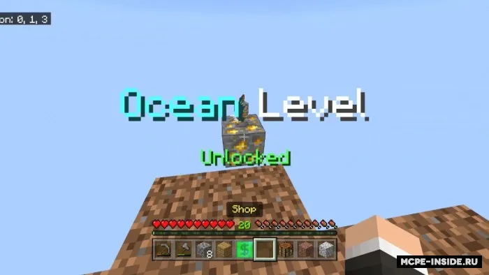 Bir blok — Minecraft xarita, rasm 3