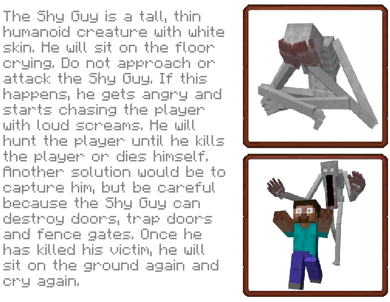 SCP-096, The Shy Guy — Minecraft mod, rasm 2