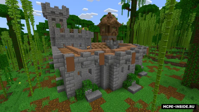 Junglidagi baza — Minecraft xarita, rasm 1