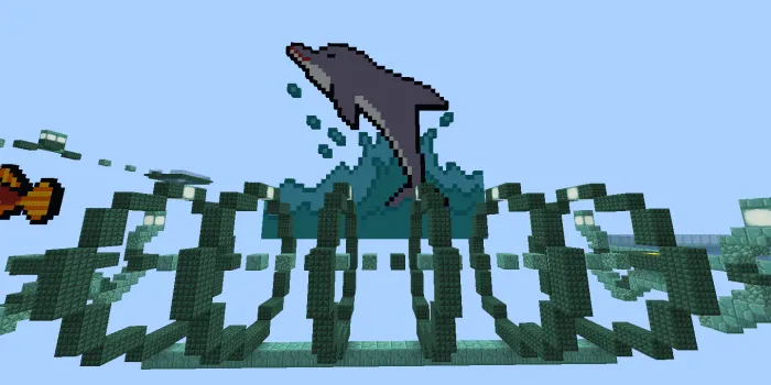 Okean parkuri — Minecraft xarita, rasm 4