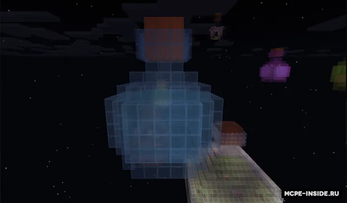 Shishadagi omon qolish — Minecraft xarita, rasm 2