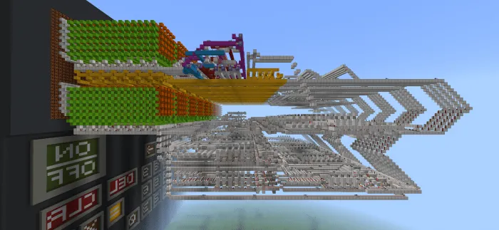 Ishlaydigan kalkulyator — Minecraft xarita, rasm 2