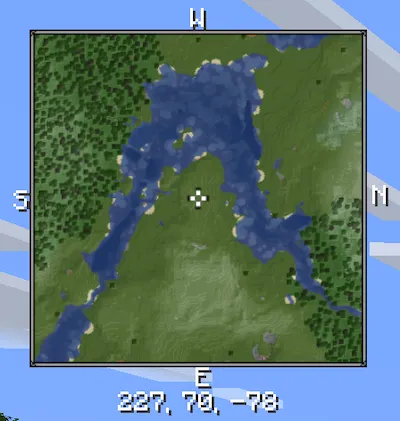 Voyagermap — Minecraft mod, rasm 1