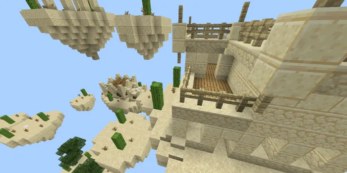 Qumli orol — Minecraft xarita, rasm 3