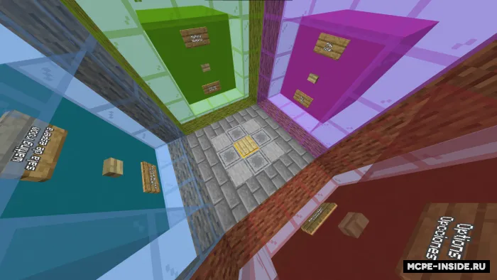 Sarguzasht kubi — Minecraft xarita, rasm 2